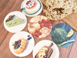 彩繪吸水杯墊【看見洄瀾系列】限量珍藏組全套